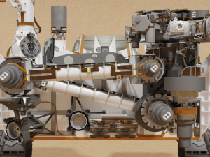 Curiosity rover 3D 模型