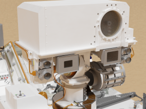Curiosity rover 3D 模型