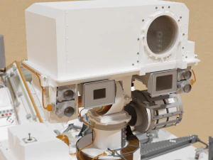 Curiosity rover 3D Model