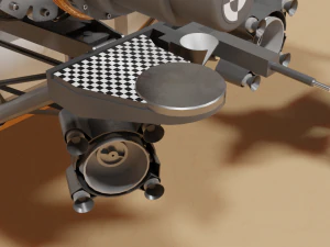 Curiosity rover 3D Model