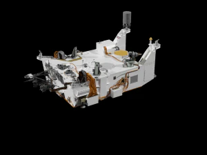 Curiosity rover 3D Model