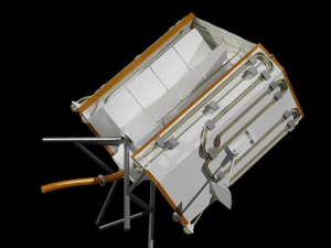 Curiosity rover 3D Model