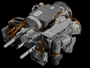 Curiosity rover 3D Model