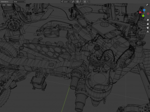 Curiosity rover 3D 模型