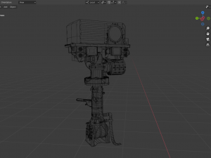 Curiosity rover 3D 模型