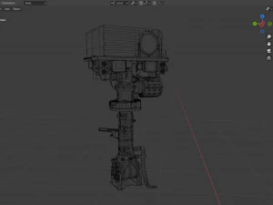 Curiosity rover 3D Model