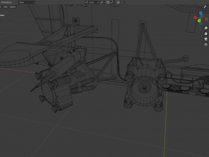 Curiosity rover 3D 模型