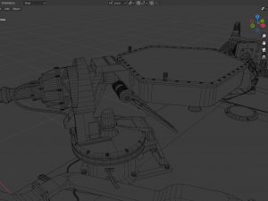 Curiosity rover 3D 模型