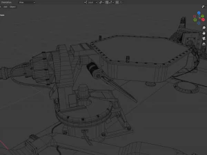 Curiosity rover 3D Model