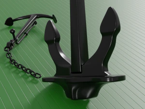 &acirc;ncoras Modelo 3D