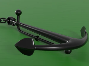 &acirc;ncoras Modelo 3D