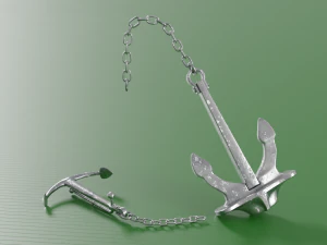 &acirc;ncoras Modelo 3D