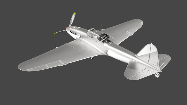 il-2 ilyushin Modello 3D .c4d .max .obj .3ds .fbx .stl .blend 