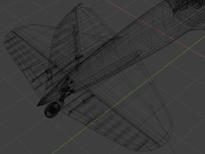 il-2 ilyushin Modello 3D