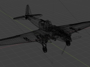 il-2 ilyushin 3D Model