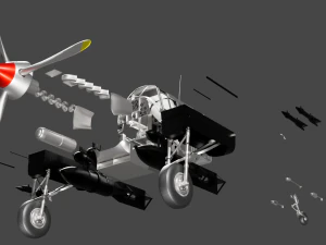 il-2 ilyushin Modello 3D