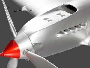 il-2 ilyushin Modello 3D