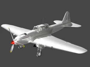 il-2 ilyushin Modello 3D