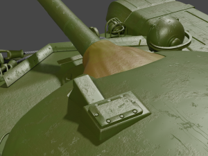 T-72 ural 3D Model