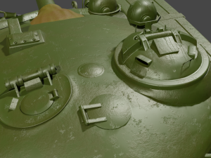 T-72 ural 3D Model