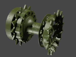 T-72 ural 3D Model