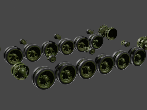 T-72 ural 3D Model