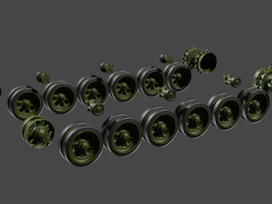 T-72 ural 3D Model