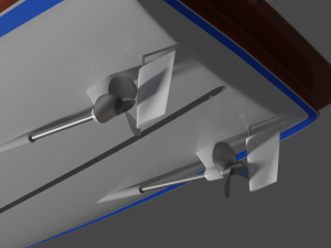 aquadelmo boat 3D Model