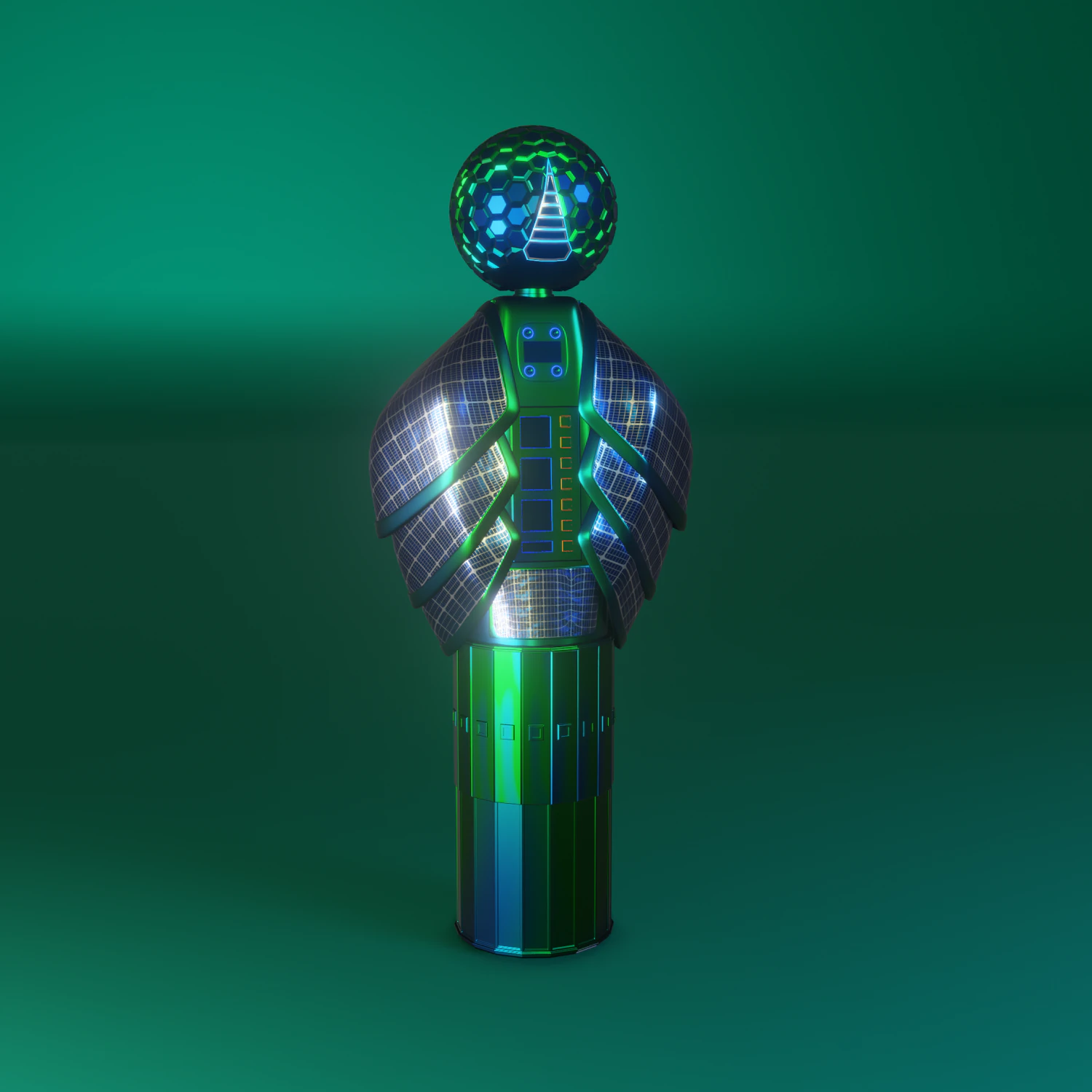 robot charger 1 3D Model .c4d .max .obj .3ds .fbx .stl .blend 