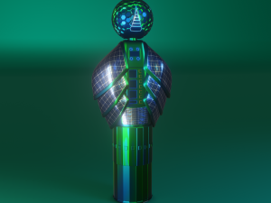 robot charger 1 3D Model