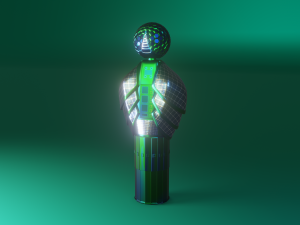 robot charger 1 3Dモデル