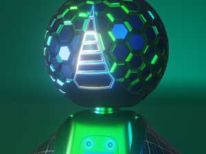 robot charger 1 3Dモデル