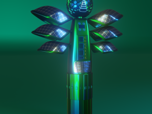 robot charger 1 3Dモデル