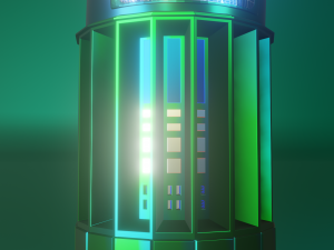 robot charger 1 3Dモデル