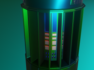 robot charger 1 3Dモデル