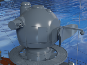 Patrol ship of the project 50 3D Model