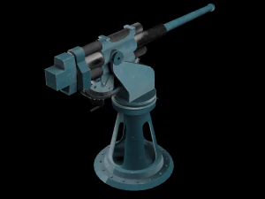 21-K 45 mm caliber Cannon 3D Model