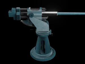 21-K 45 mm caliber Cannon 3D Model