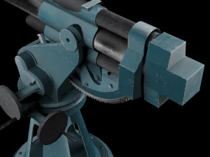 21-K 45 mm caliber Cannon 3D Model