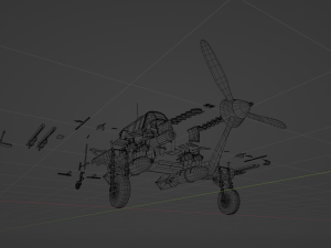 IL 2 Ilyushin Model 3D