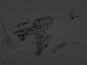 IL 2 Ilyushin Model 3D
