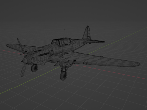 IL 2 Ilyushin Model 3D