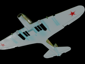 IL 2 Ilyushin Model 3D