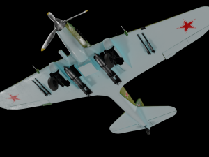 IL 2 Ilyushin Model 3D