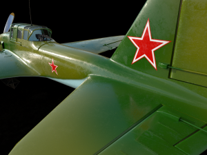 IL 2 Ilyushin Model 3D