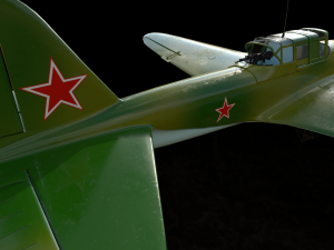 IL 2 Ilyushin Model 3D