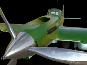 IL 2 Ilyushin Model 3D