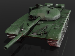 The T-72 Ural Model 3D