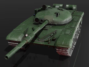 The T-72 Ural 3D Model