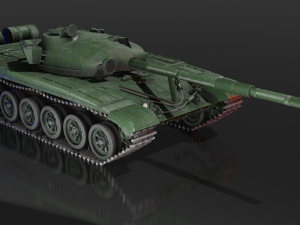 The T-72 Ural Model 3D